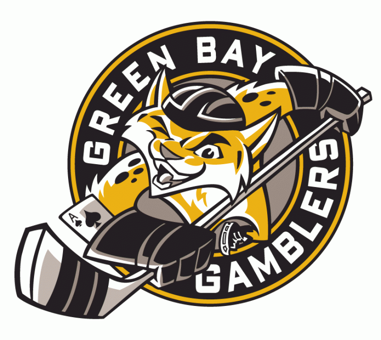 Green Bay Gamblers 2009-Pres Primary Logo iron on paper